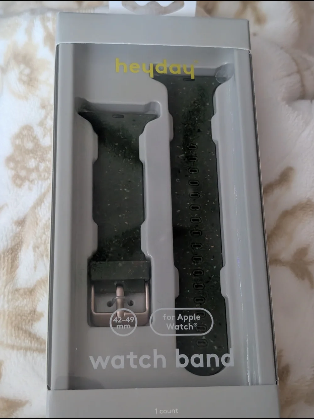 Apple Dark Green Silicone Watch Band by heyday